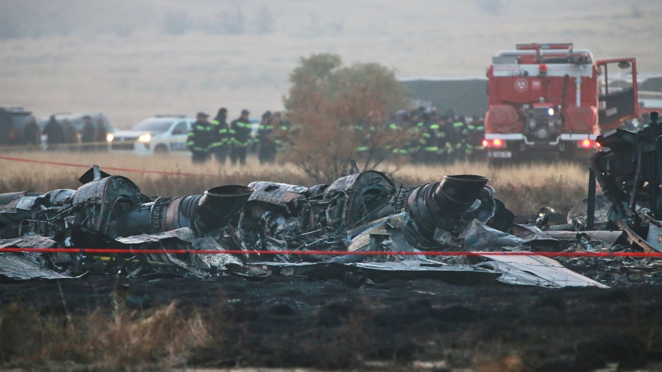 Megtalálták a Grúziában lezuhant török gép fekete dobozát és az utasok többségét