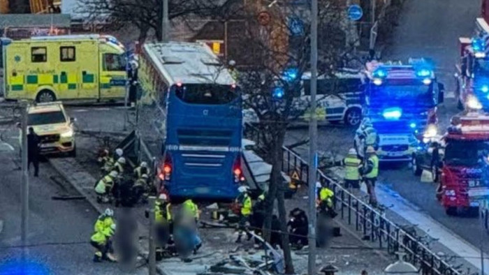Borzalmas tragédia Stockholmban – videó
