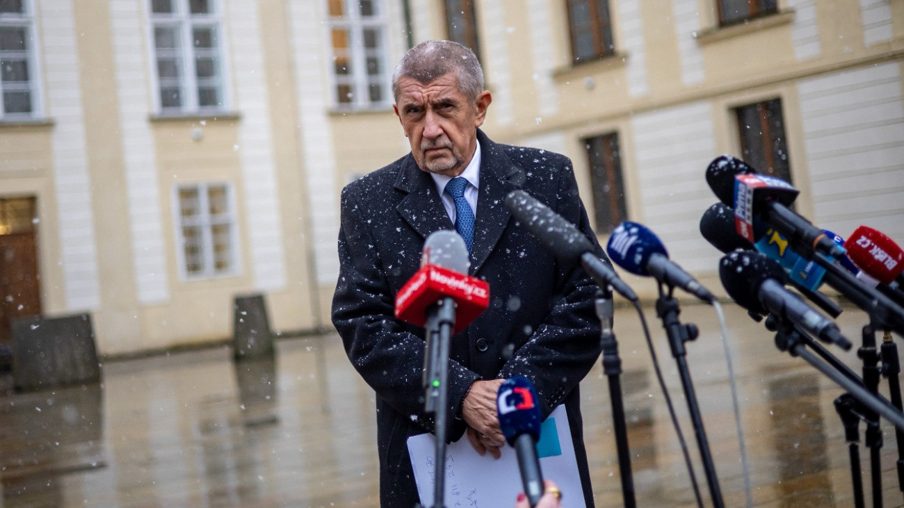 Andrej Babis nem kíván hatásköri panaszt indítani az államfő ellen