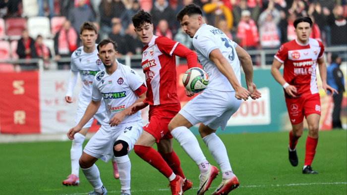 VAR-drámával zárult a Diósgyőr-Nyíregyháza mérkőzés