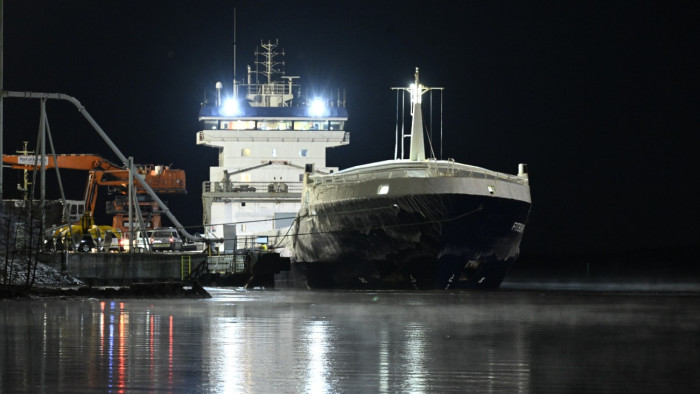 Finnország lefoglalt egy orosz hajót – súlyos gyanúval