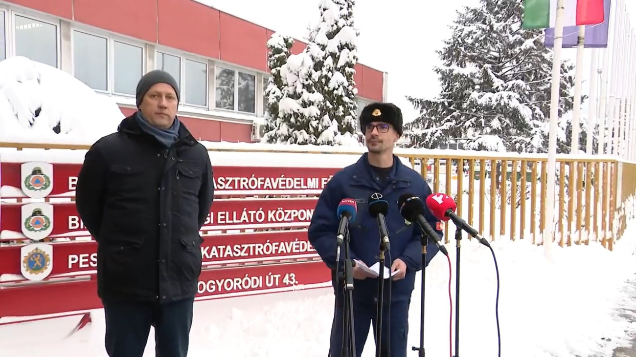 Hóhelyzeti tapasztalatok – Nyomatékos kérései vannak a lakosságtól az operatív törzsnek