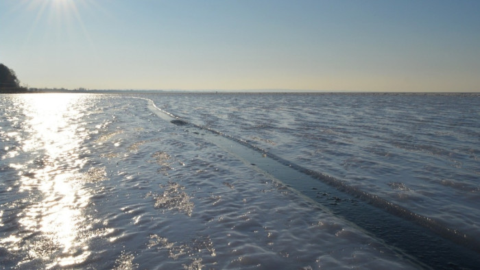 Jó hírek a Balaton jegéről, de kialakult egy hatalmas veszély is