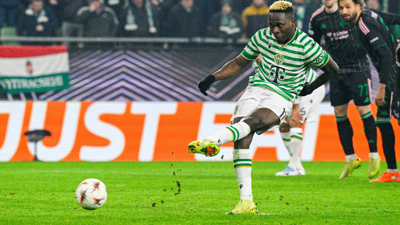 Európa-liga élőben: vezet a Fradi a Panathinaikosz ellen