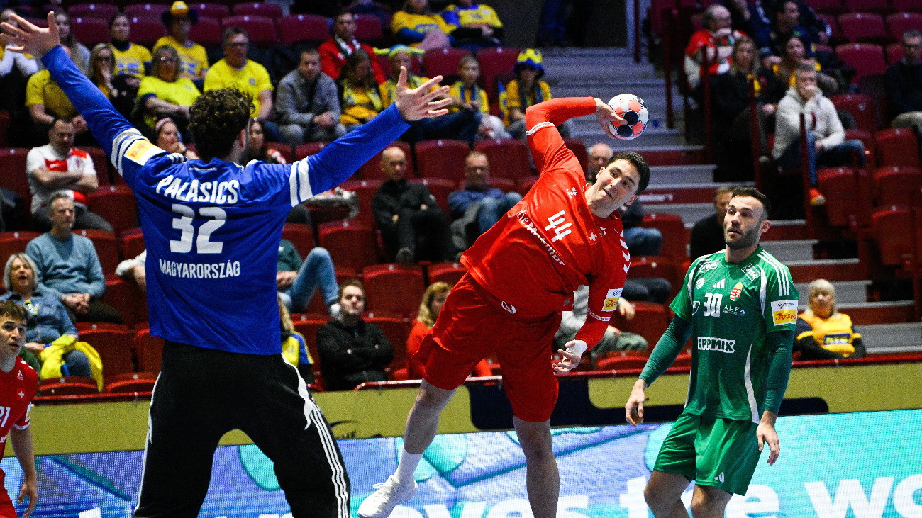 Férfi kézilabda Eb: a magyar válogatott döntetlent játszott Svájccal