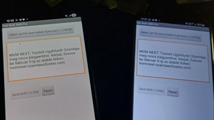 Magyarokat megkárosító francia adathalászokat tartóztattak le Budapesten – videó