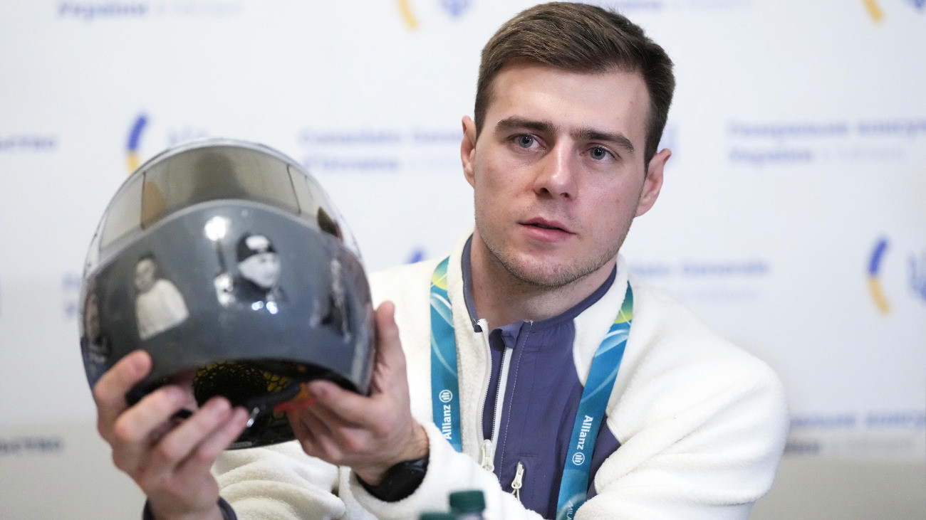 Egy vagyont adott az ukrán milliárdos a sisakja miatt kizárt olimpikonnak