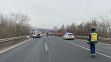 Tragédia az M2-es autóúton