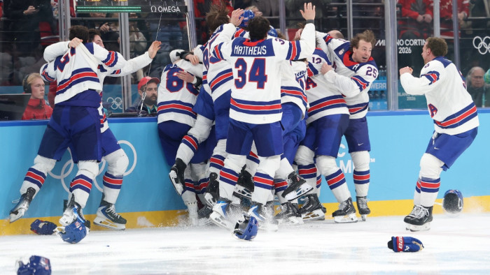 Az Egyesült Államok nyerte az álomdöntőt a férfi jégkorongtornán