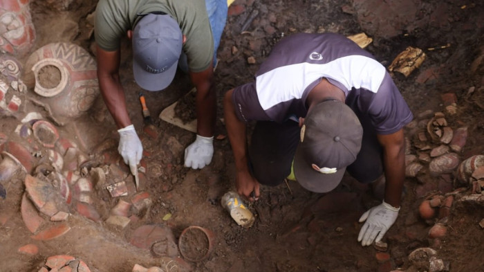 Ezeréves, aranyékszerekkel teli sírhelyet fedeztek fel Panamában – képek