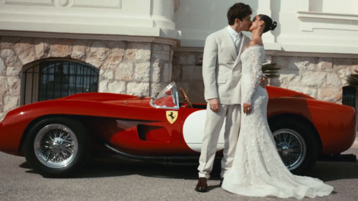 Leclerc és neje rendesen megadták a módját az esküvőnek – képek, videók