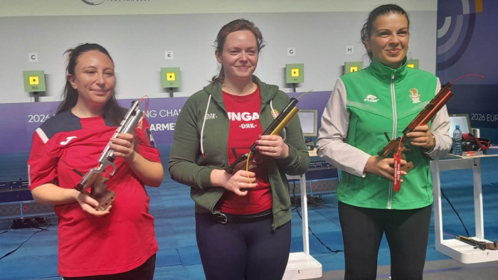 Major Veronika már a negyedik aranyérmét is begyűjtötte az Európa-bajnokságon