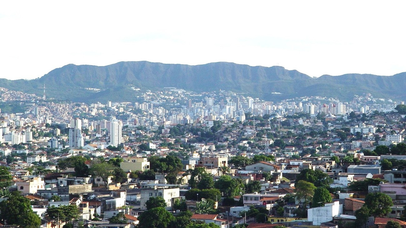 Belo Horizonte városa a brazíliai Minas Gerais államban.
