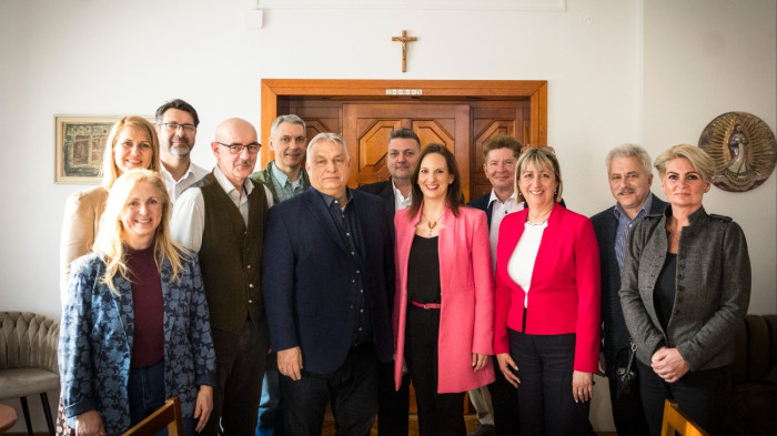 Orbán Viktor Várpalotán járt