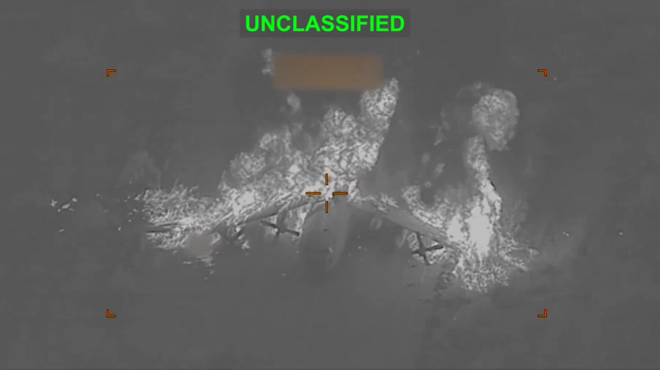 Iráni katonai gépekre mértek pusztító csapást az amerikaiak – videó