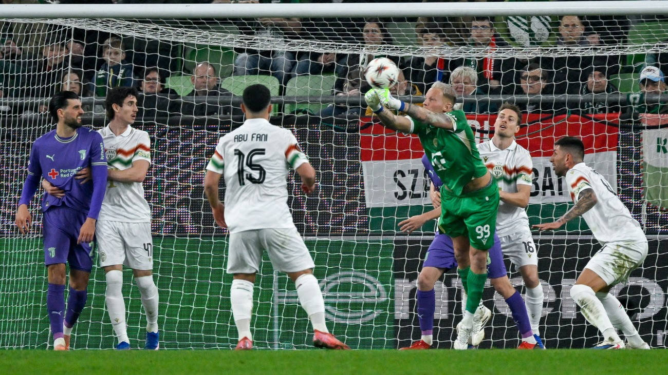 ÉLŐ: vezet a Fradi az EL-nyolcaddöntőben, Ferencváros–Sporting Braga 1-0