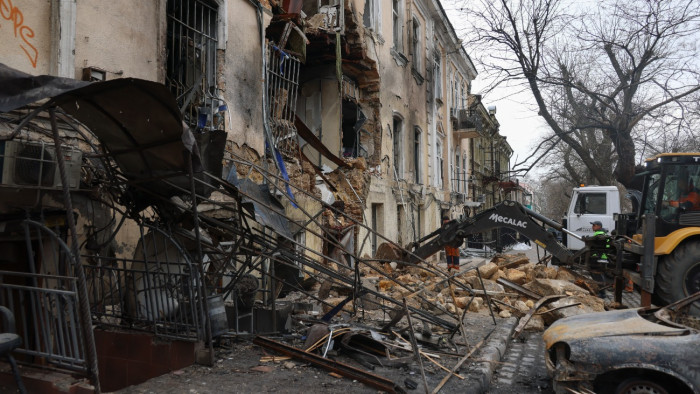 Súlyos csapást mértek Odessza kikötővárosára