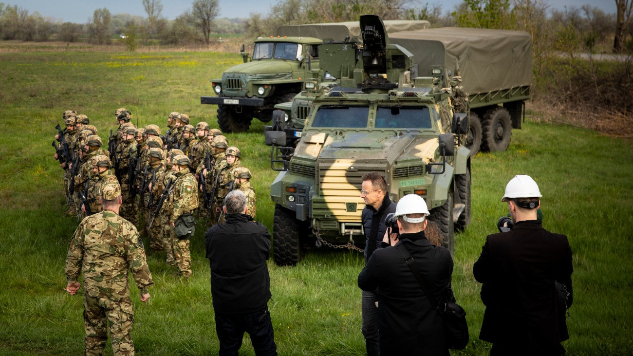A honvédség hat alakulata őrzi a Török Áramlat hazai szakaszát