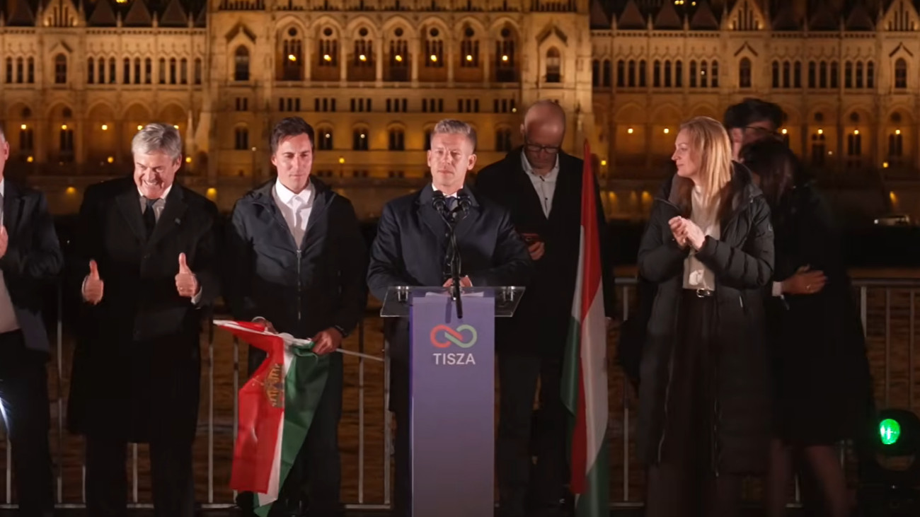 Magyar Péter: a Tisza és Magyarország megnyerte ezt a választást, Sulyok Tamás mondjon le!