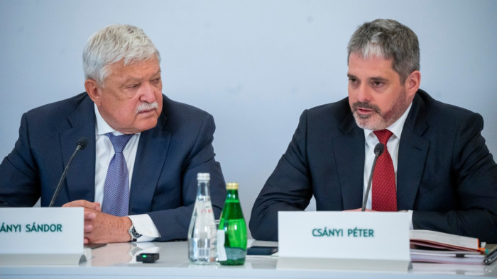 Csányi Péter: cégcsoport-szinten 15 százalékos hitelnövekedés várható