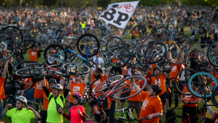 A bringások átvették Budapestet egy napra