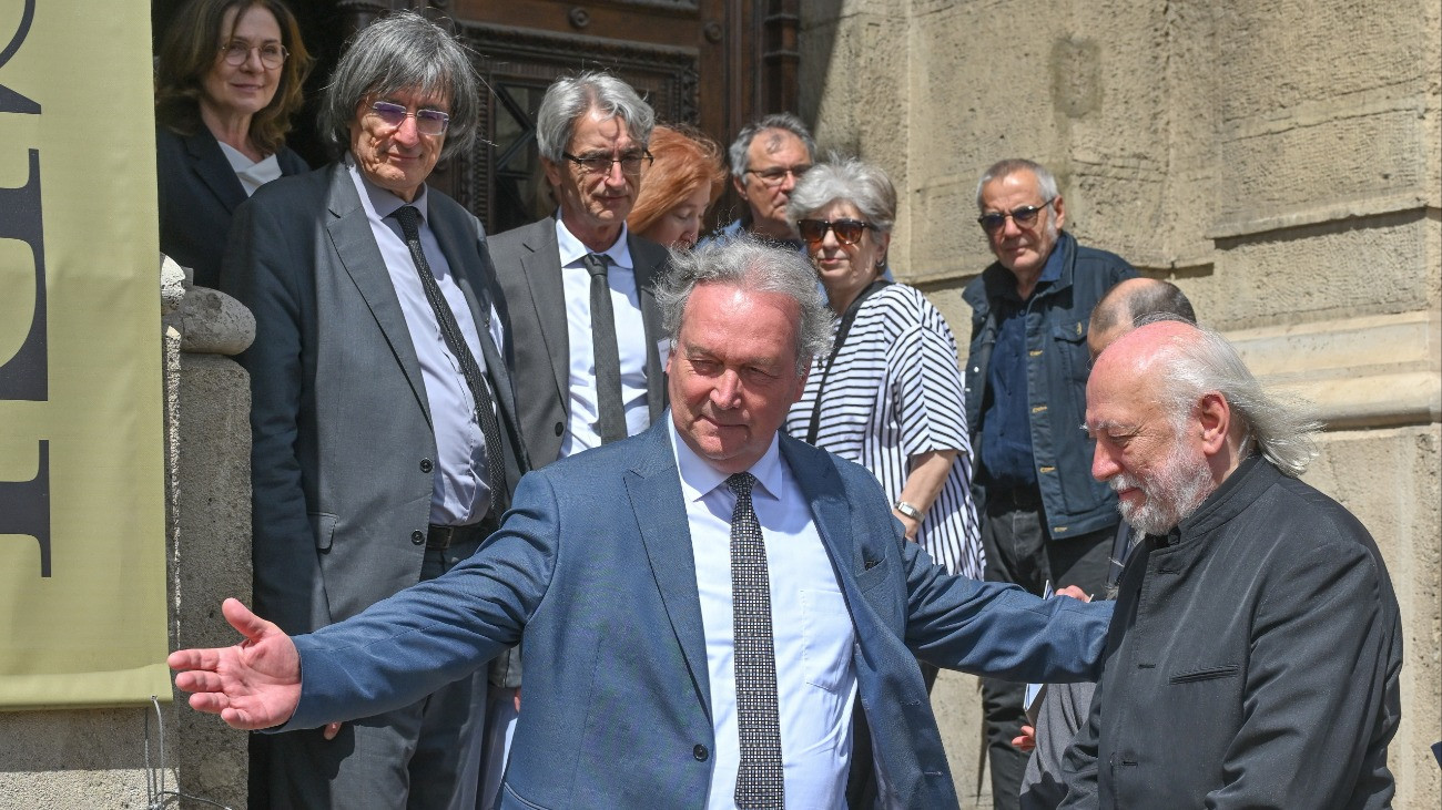 Krasznahorkai László Nobel-díjas írót ünnepelte az MTA
