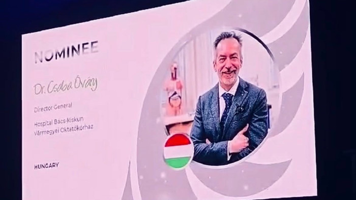 Stroke-orvosi Oscart nyert Óváry Csaba doktor