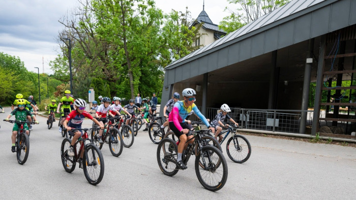 Nagy tervek, új alapokon az utánpótlás-nevelés – csodás környezetben épült mountain bike pálya