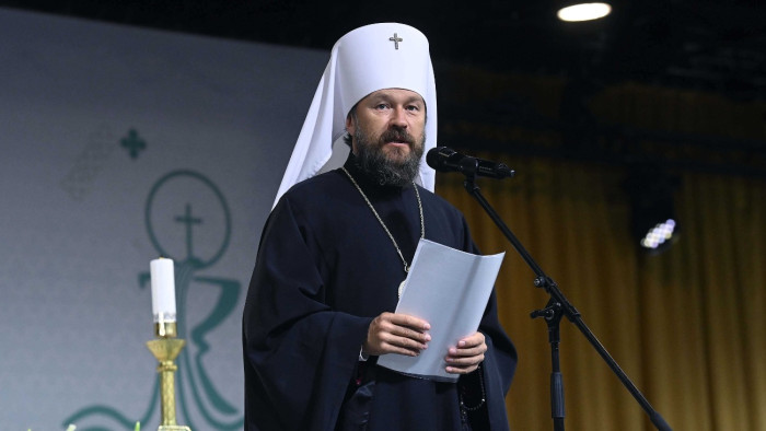 Őrizetbe vették Hilarion orosz metropolitát Csehországban