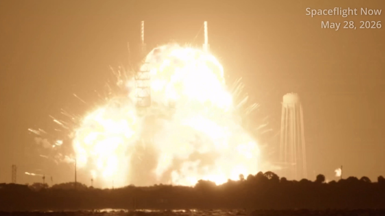 Brutális videón, ahogy felrobban az űrrakéta indítás közben Cape Canaveralon
