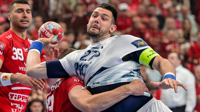 74 gólos meccs után vezet a Veszprém a kézilabdadöntőben a Szeged ellen
