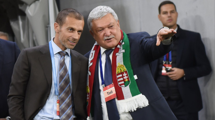 Levelet írt Csányi Sándornak az UEFA elnöke