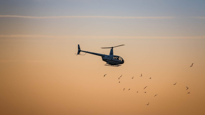 Lezuhant egy állítólag hazánkból Lengyelországba tartó helikopter