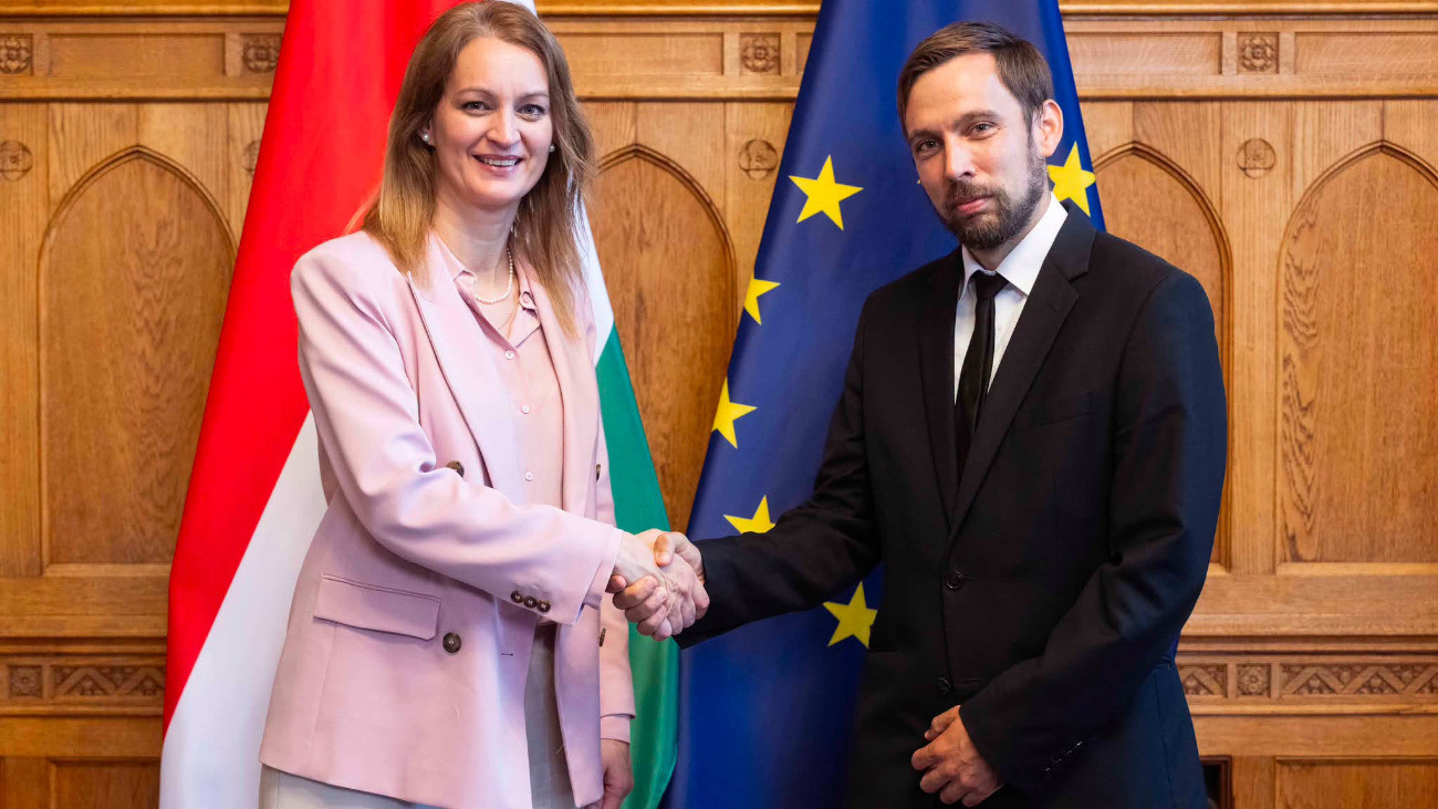 Fontos új vezetőt mutatott be Forsthoffer Ágnes az Országgyűlésben
