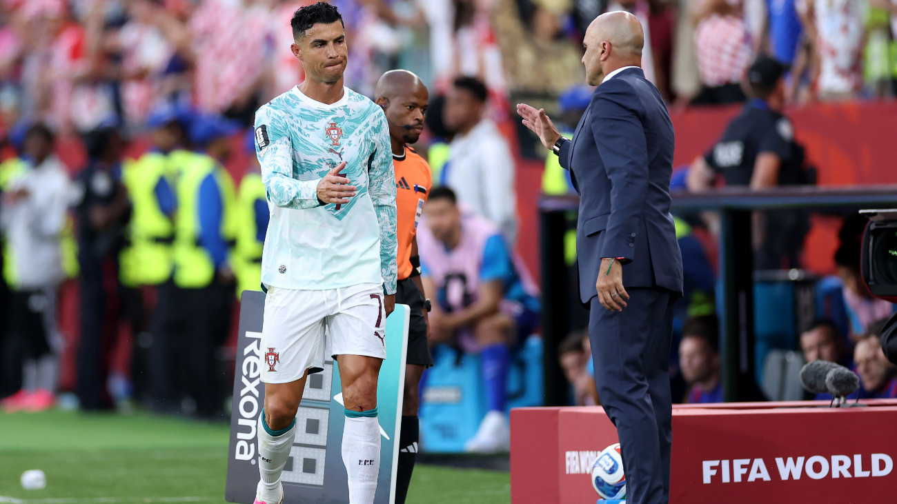 Ronaldo gólt lőtt, lecserélték, de a portugálok végül továbbjutottak Horvátország ellen