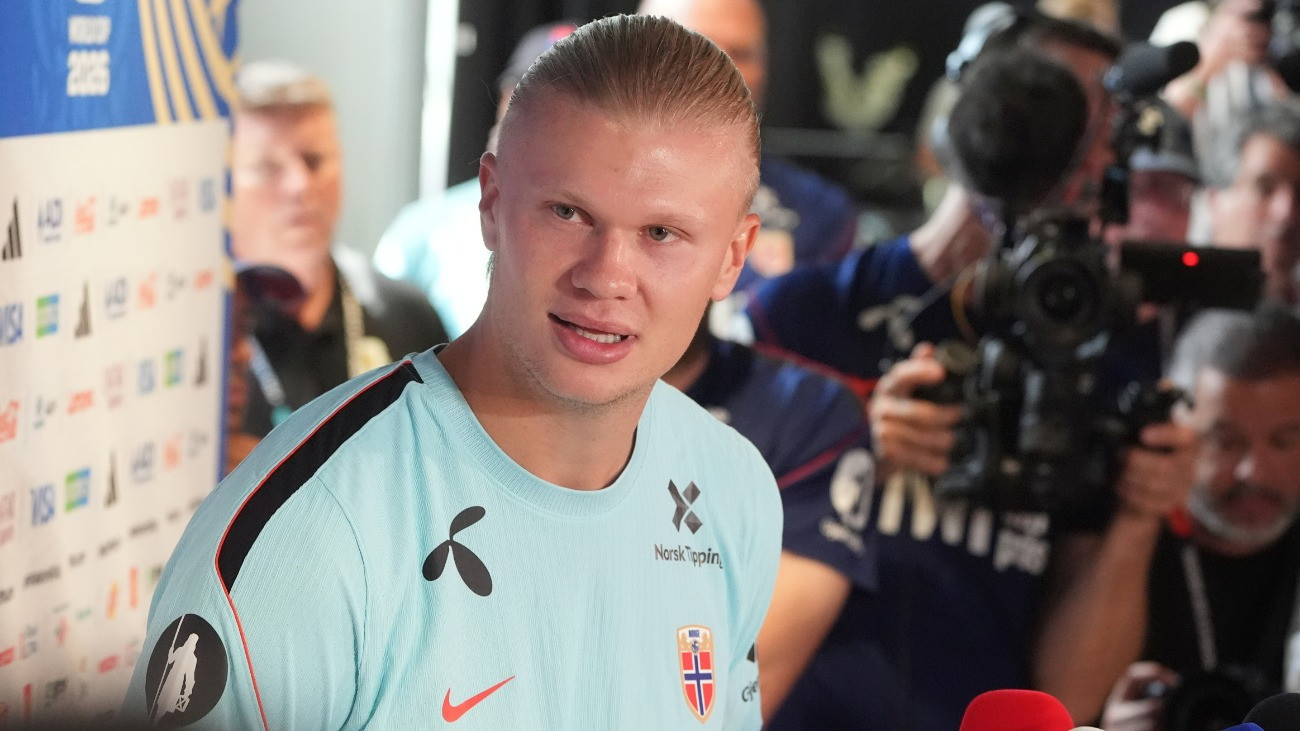 Haaland pszichológiai hadviselésbe kezdett Anglia ellen