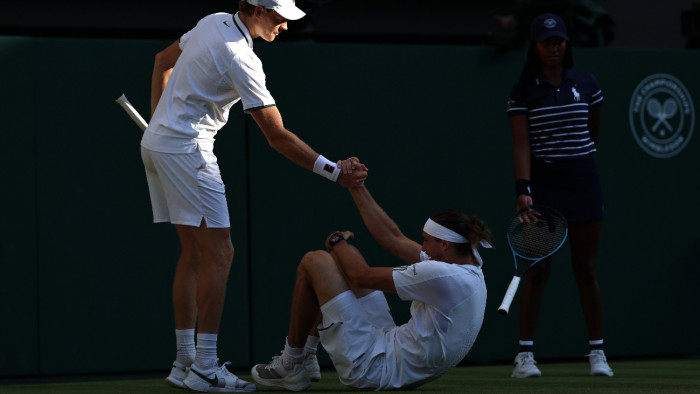 Jannik Sinner ismételni tudott Wimbledonban