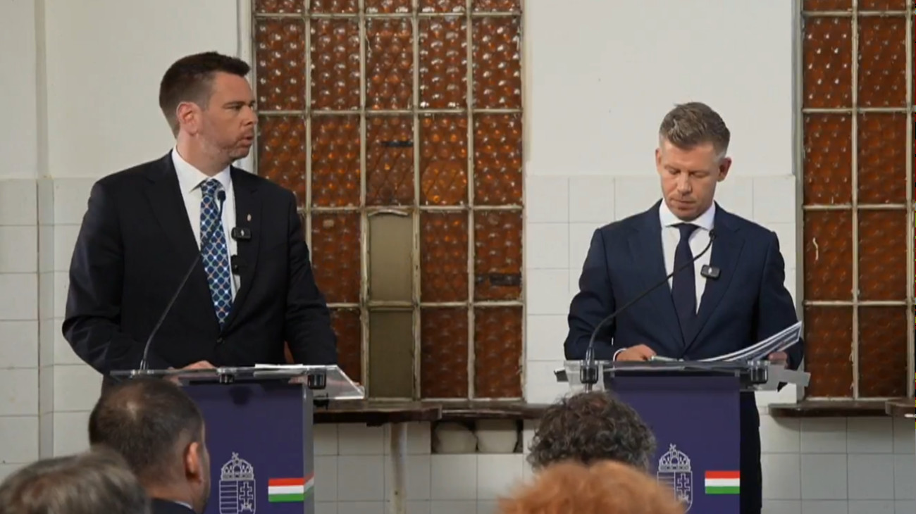 Magyar Péter és Vitézy Dávid a Baross Gábor tervről: 15 év alatt 3550 milliárd forintból újul meg a magyar vasút