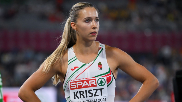 Újabb két rekordot írt át a még csak 19 éves Kriszt Sarolta