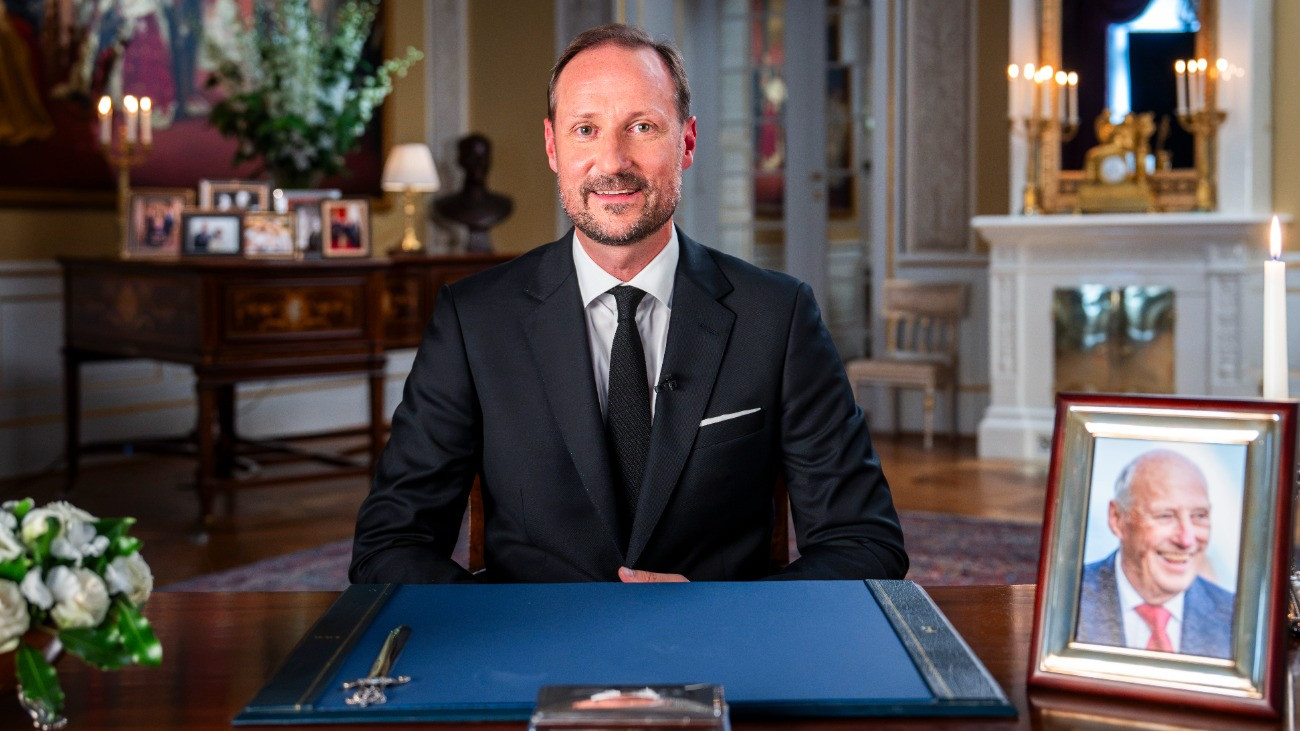 Ezt mondta első beszédében Norvégia új királya - fotó