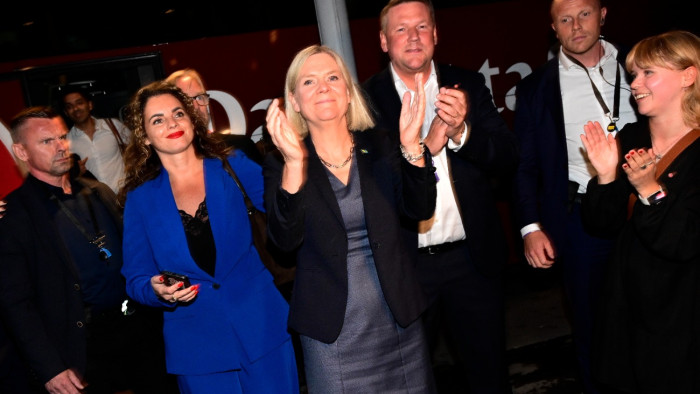 A baloldal nyerhetett Svédországban, de nagyon szűken