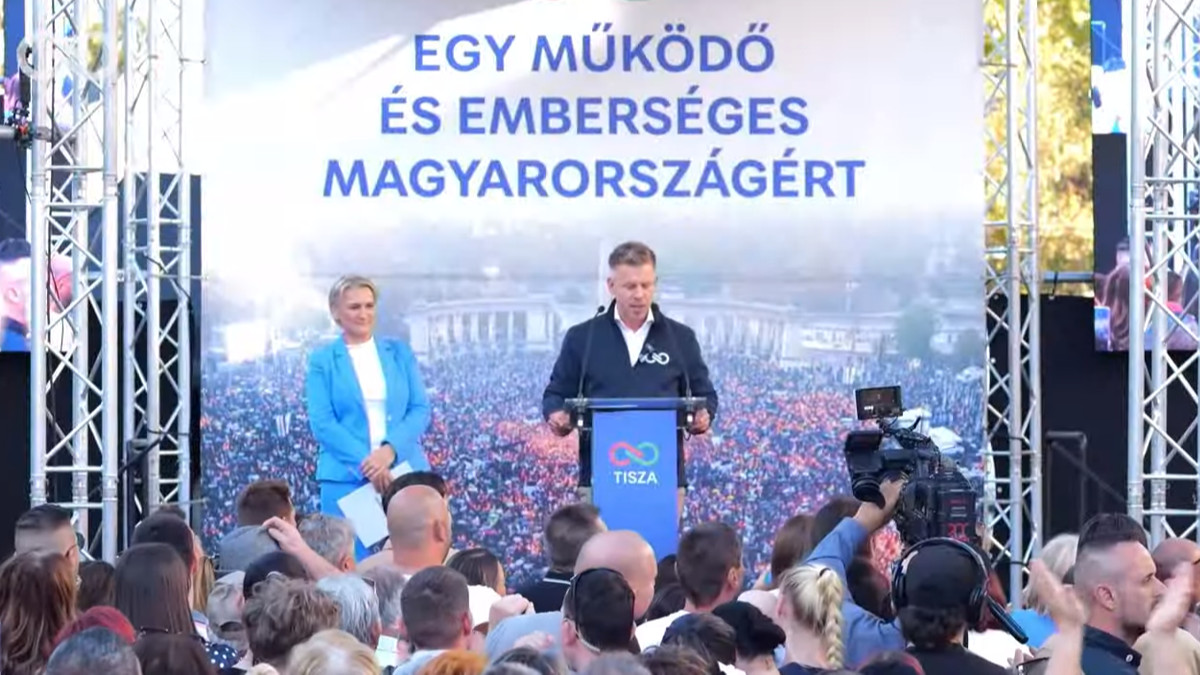 Magyar Péter Kisvárdán: higgyetek és bízzatok a bátor magyar nőkben!