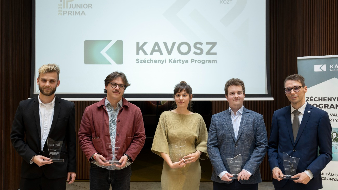 Átadták a Junior Prima Díjakat ismeretterjesztés és média kategóriában